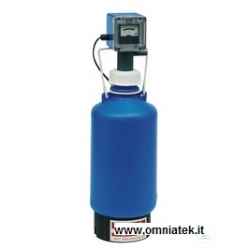 Demineralizzatore monocolonna a resine intercambiabili con conducimetro analogico resa ciclica lt  500 a 10°TDS - B5